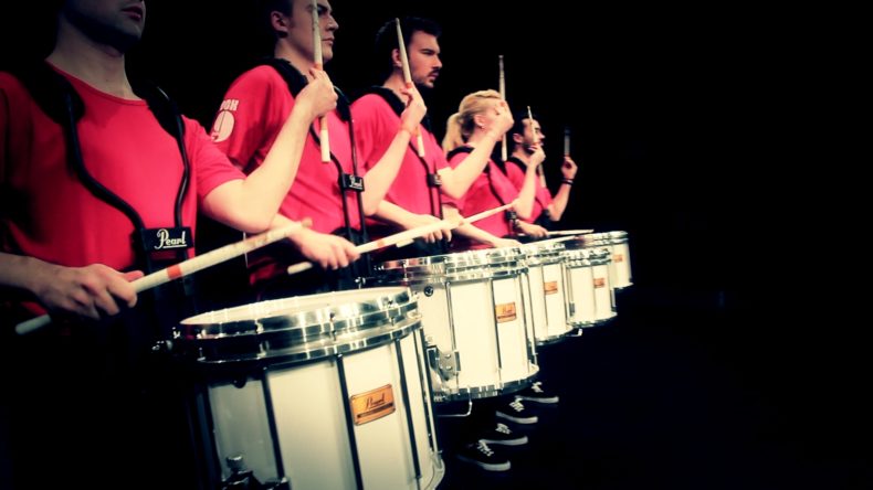 Workshop with Box9 Drumline